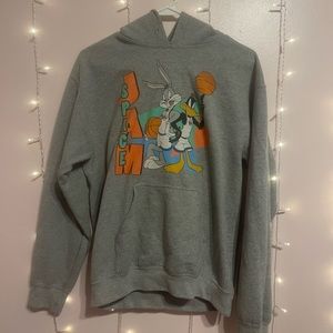 vintage space jam hoodie